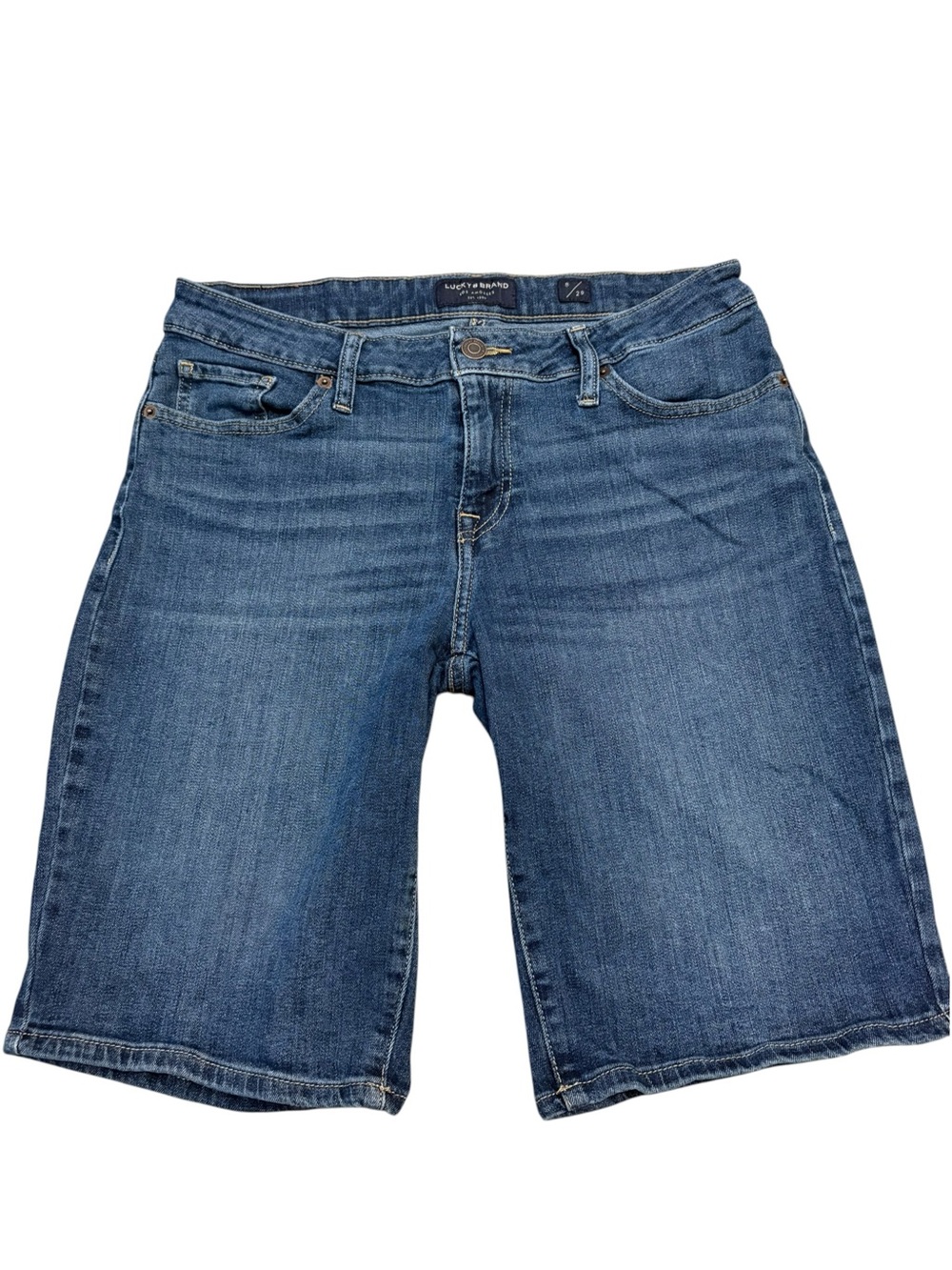 Lucky Brand The Bermuda Jean Shorts. Size 8